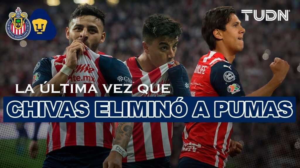 ¡Con Alexis Vega y JJ Macías! 🐐🔥 Así fue como Chivas ELIMINÓ y GOLEÓ a los Pumas | 2022 | TUDN