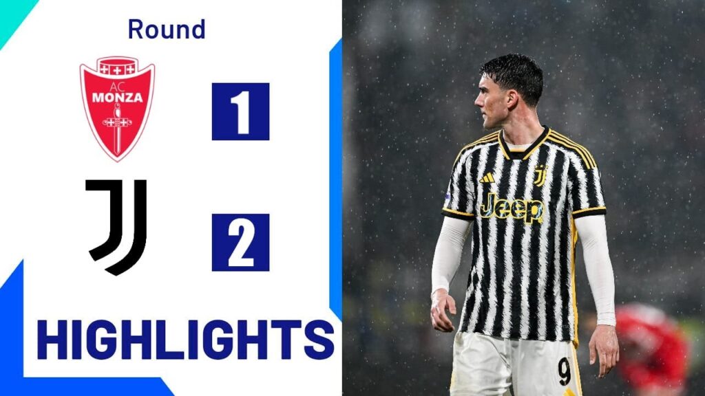 Dušan Vlahović MISSED PENALTY | Monza vs Juventus Extended Highlights | Serie A 2023/24