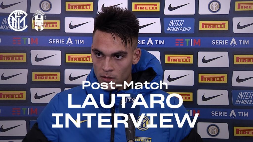 INTER 6-2 CROTONE | LAUTARO MARTINEZ EXCLUSIVE INTERVIEW [SUB ENG]