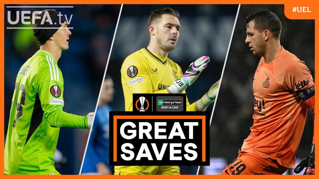 #UEL Great Saves Matchday 5 | Lunev, Butland, Moris...