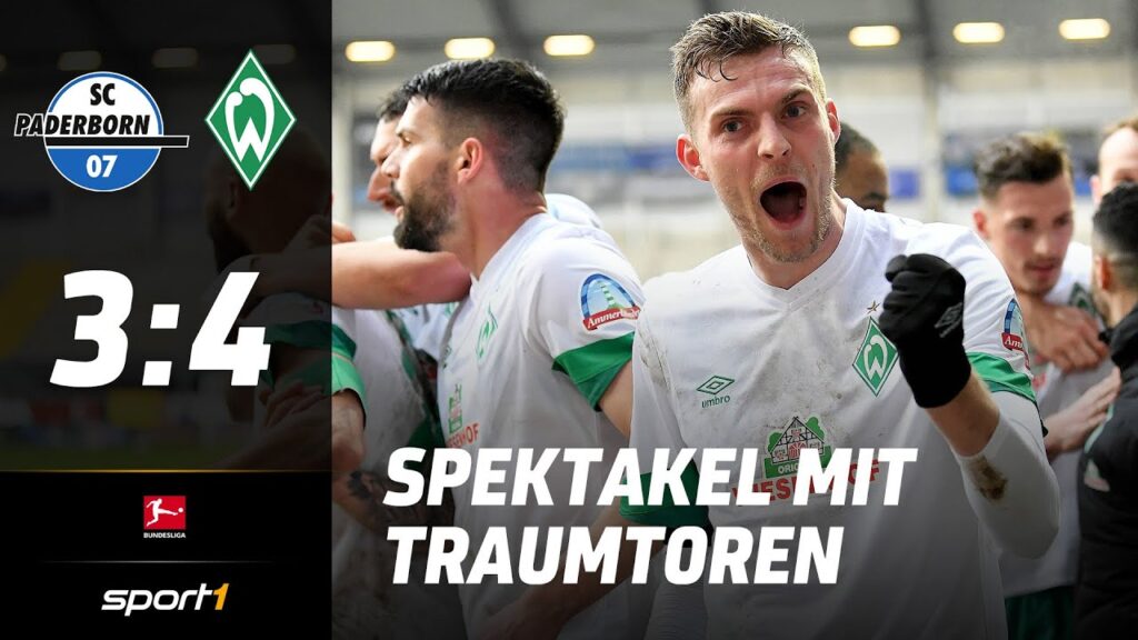 Paderborn – Bremen 3:4 | Highlights 2. Bundesliga 20. Spieltag | SPORT1