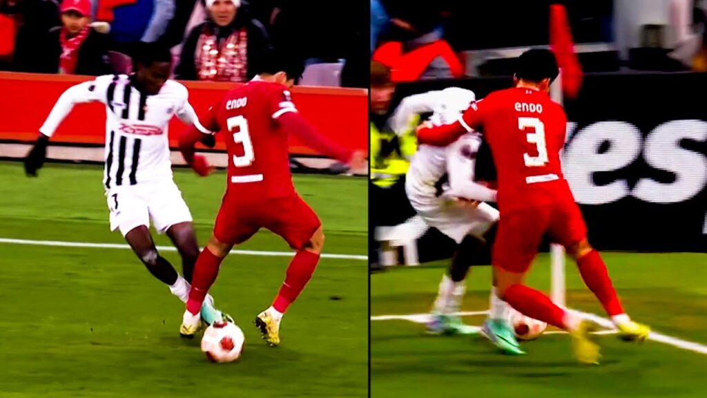 Wataru Endo Was Dangerous on Midfield Against Lask Linz