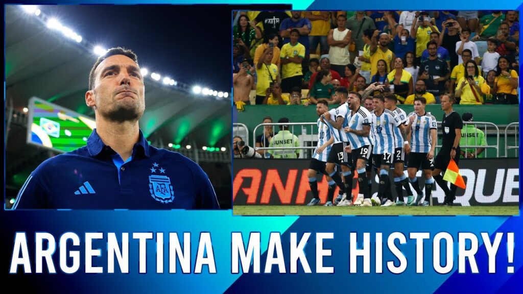 Argentina win vs. Brazil! Live discussion! Lionel Scaloni could step down!