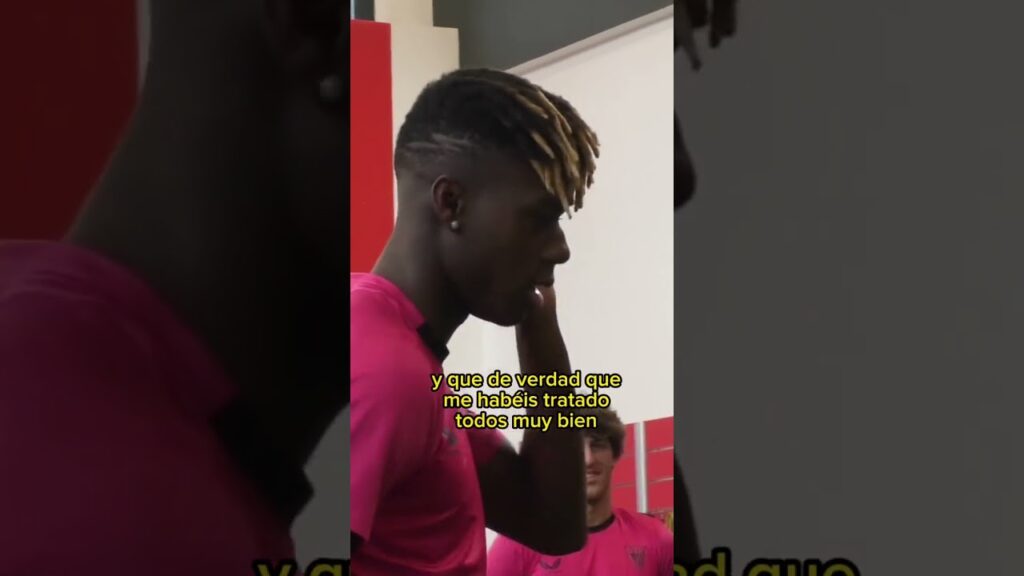 NICO WILLIAMS le contó al VESTUARIO del ATHLETIC que HABÍA RENOVADO