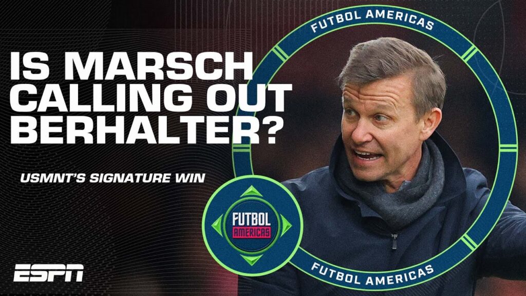 Shots FIRED by Jesse Marsch at Gregg Berhalter?! Does the USMNT lack a signature win? | ESPN FC
