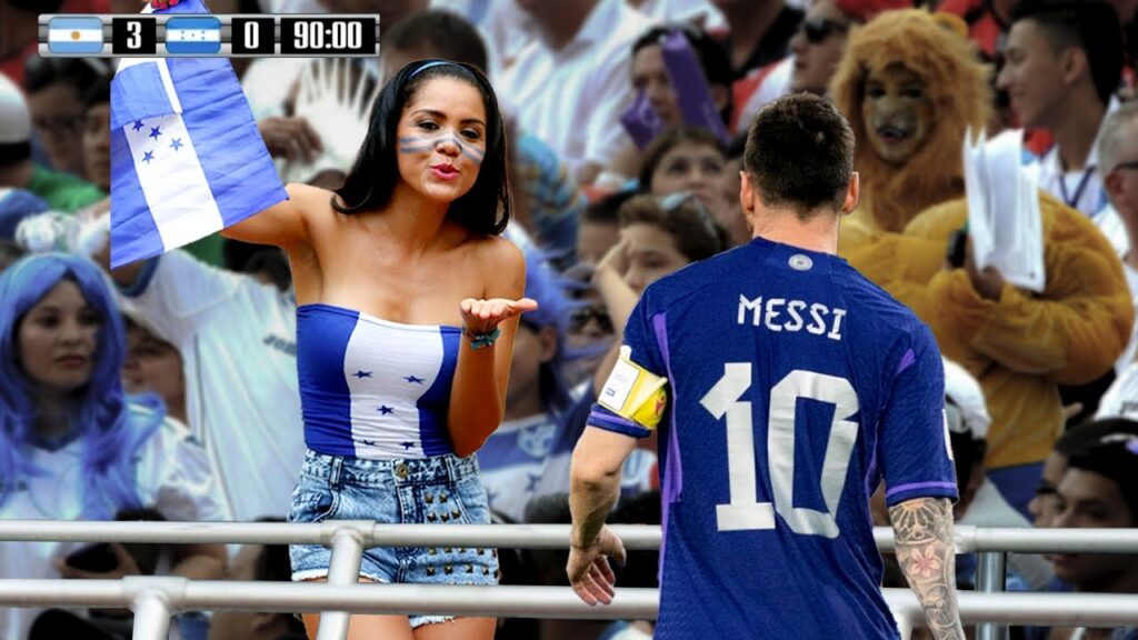 Hondurans will never forget Lionel Messi's performance in this match