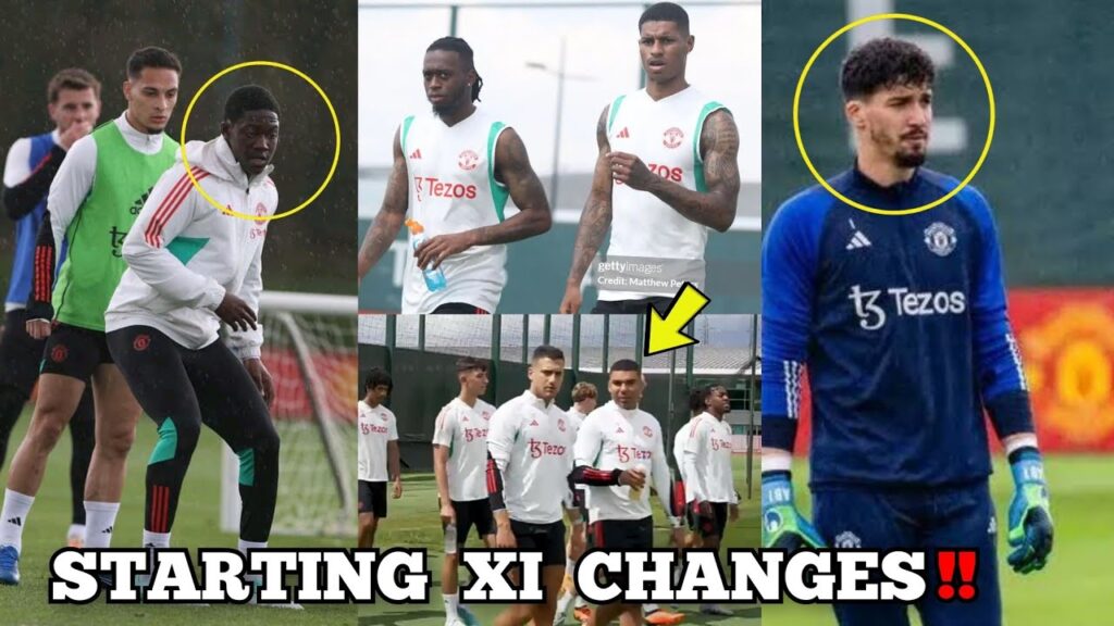 BREAKING NEWS! ✅ Altay Bayindir, Mainoo, Casemiro, Hojlund, Rashford! 🎯 Man United lineup changes