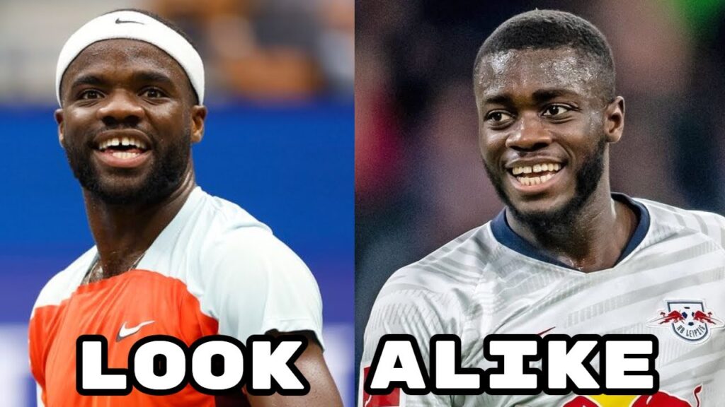 Frances Tiafoe & Dayot Upamecano Look Alike