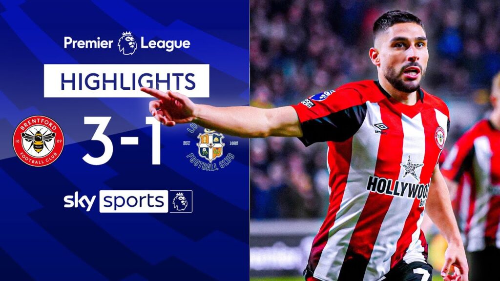 Brentford dominate to move into top half 📈 | Brentford 3-1 Luton | Premier League Highlights