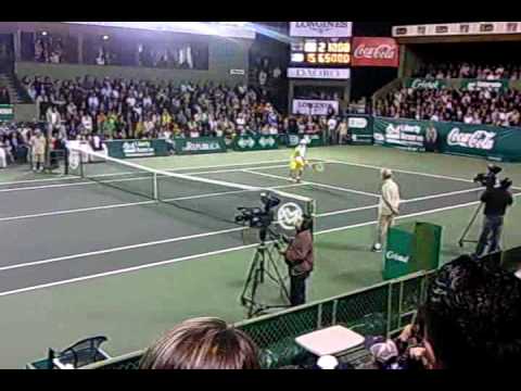 Puntazo de Ricardo Rodriguez (VEN) contra Juan Sebastia Gomez (COL) en la Copa del Café 2010