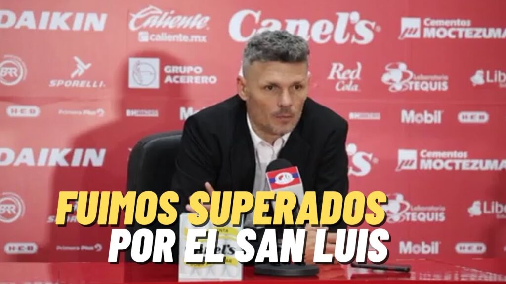 ATLÉTICO SAN LUIS 1 RAYADOS 0 FERNANDO ORTIZ Conferencia Post Partido