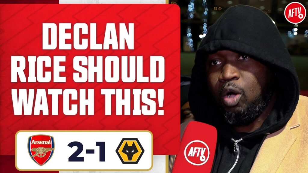Declan Rice Should Watch This! (Stricto) | Arsenal 2-1 Wolves
