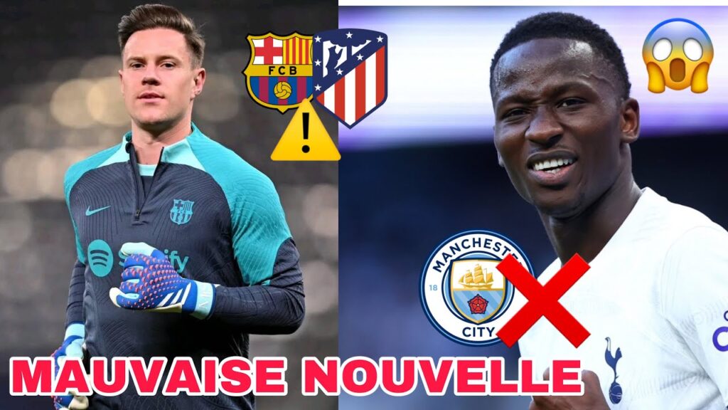 Le Coach de Tottenham annonce une mauvaise nouvelle sur PAPE MATAR SARR : TER STEGEN encore absent