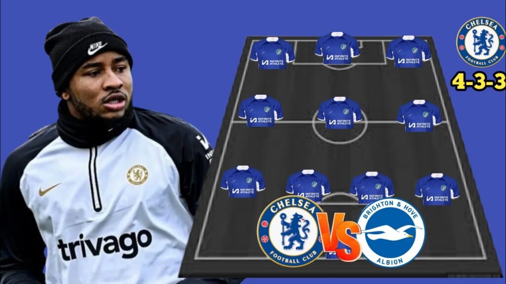 "ROBERT SANCHEZ OUT" BEST CHELSEA PREDICTION LINE UP VS BRIGHTON PREMIER LEAGUE MATCHWEEK 14
