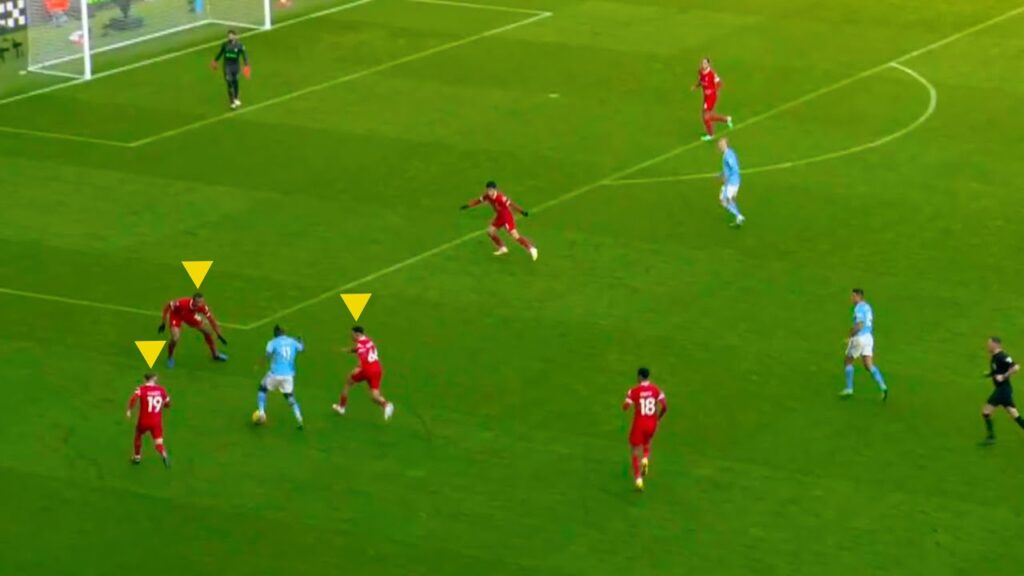 Jeremy Doku Amazing Skills vs Liverpool ..