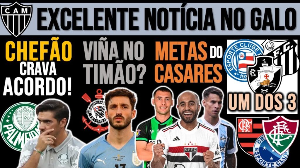 ABEL ESTÁ DE SAÍDA MESMO! VIÑA NO TIMÃO? SP: 4 REFORÇOS PRA 24! CAETANO DEVE FICAR; % DA TAÇA E Z4+