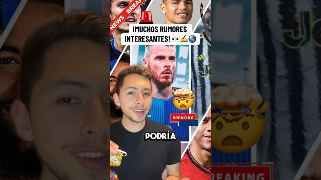 ¿DE GEA AL REAL BETIS? ¿KALVIN PHILLIPS A LA JUVE? ¿THIAGO SILVA AL FLU? ¿SUAREZ A MIAMI? #fichajes