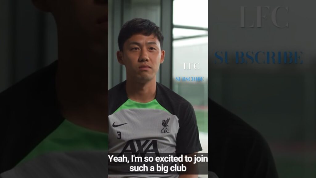 Wataru Endō on joining Liverpool 🙌🔴 #LFC #shorts #liverpoolshorts #lfcc #lfctv #endo #wataruendo