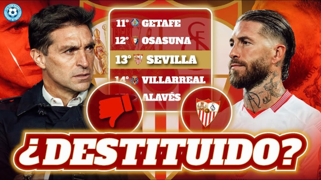 ¿DIEGO ALONSO FUERA DEL SEVILLA FC?: ANÁLISIS DE UNA SITUACIÓN CRÍTICA