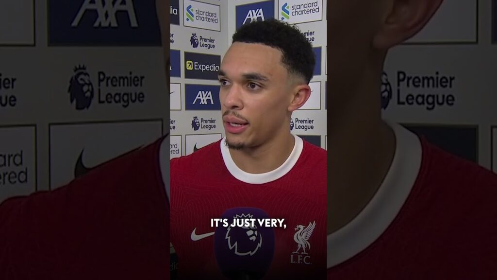 Trent Alexander-Arnold reacts to CHAOTIC late Liverpool win 😲