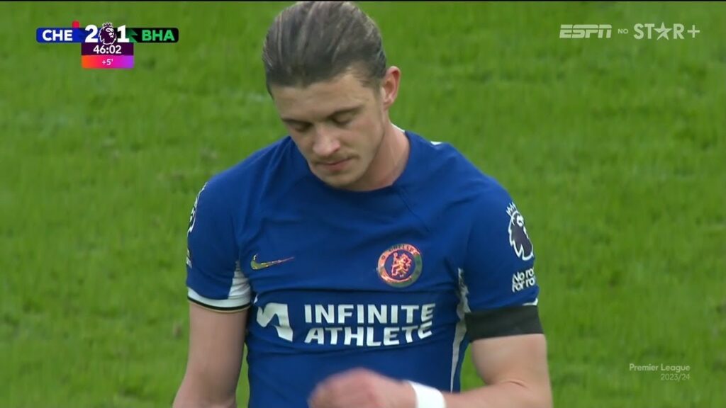 Conor Gallagher RED CARD | Chelsea vs Brighton 2-1 Extended Highlights | Premier League 2023/24
