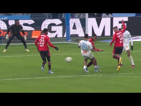 Iliman Ndiaye Red Card ♦️, Marseille vs Rennes 2-0 Christopher Wooh red card and Extended Highlights