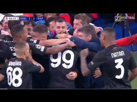 Gol di Andre-Frank Zambo Anguissa, Real Madrid vs Napoli (2-2) Tutti i gol e gli highlights della