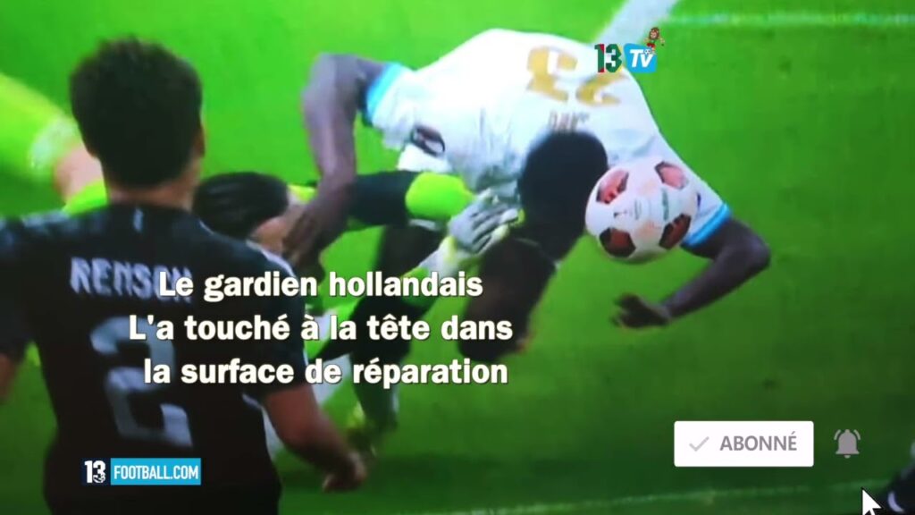 Ismaïla Sarr  provoque 2 pénaltys et met l'OM sur le chemin de la victoire
