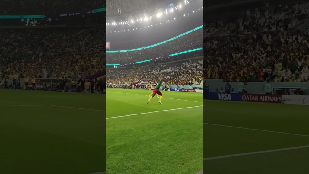 Vincent Aboubakar called game v Brazil! ⌚🇨🇲 #FIFAWorldCup