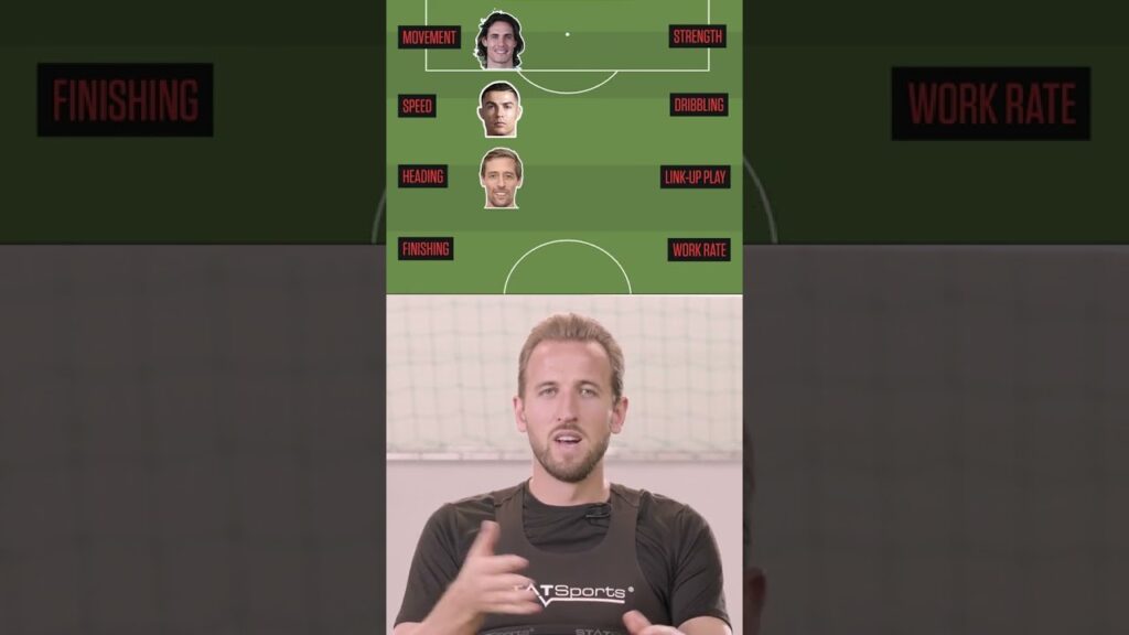 Harry Kane builds his ultimate striker 👀 #shorts