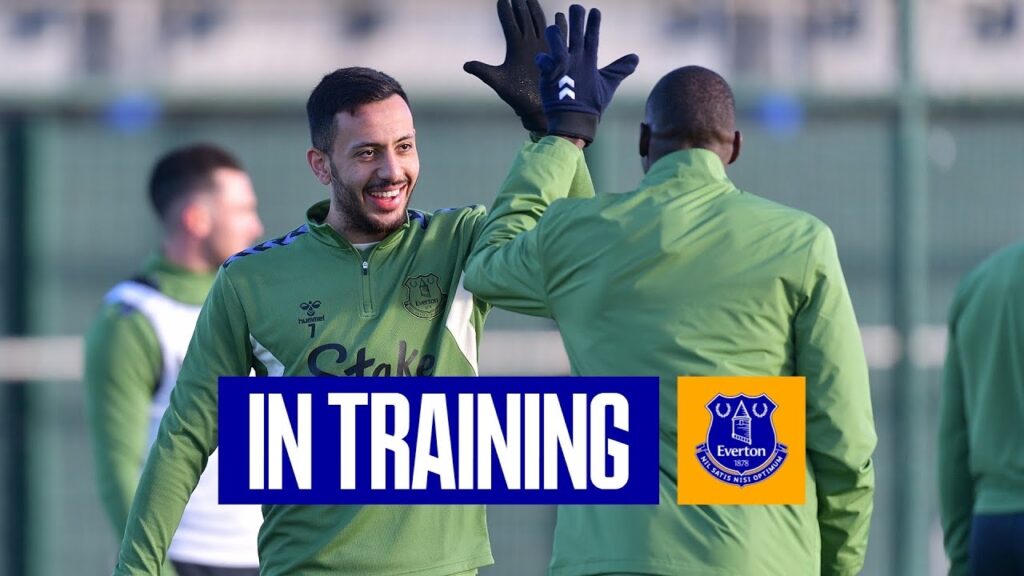 TOFFEES TRAIN FOR FOREST TRIP | Everton in training at Finch Farm