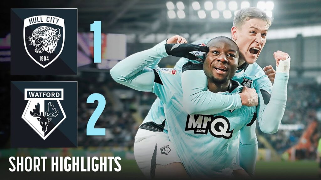 FIFTY-YARD WINNER FROM HOEDT! 😲🚀 | Hull City 1-2 Watford | Short Highlights
