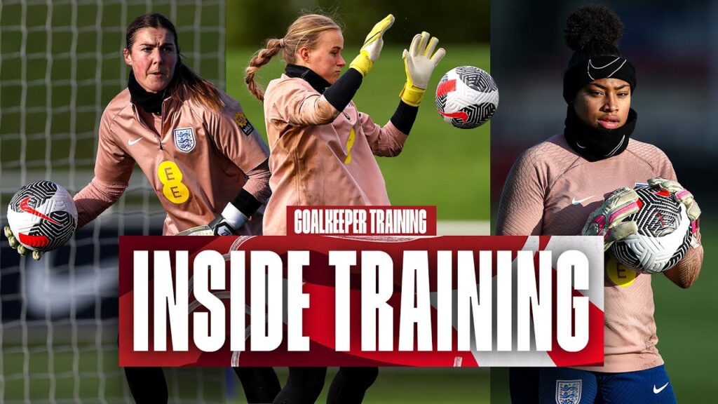 Earps' Cheeky Chip! Hampton's INCREDIBLE Reactions & Keating's 1v1 Saves! | Inside Training | GK