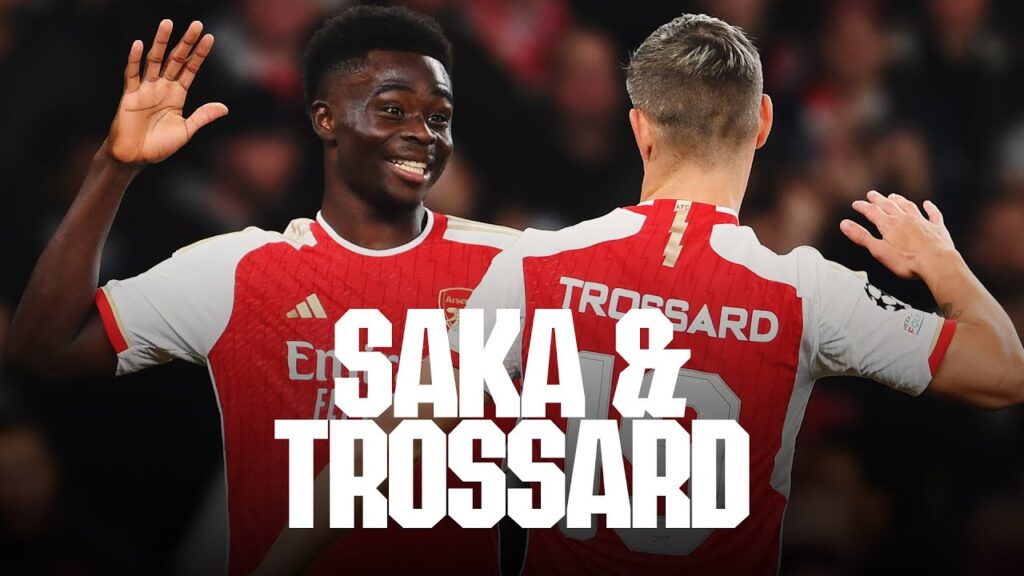 THE LINK-UP! Bukayo Saka & Leandro Trossard | All goals & assists