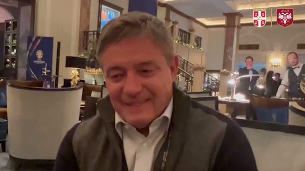 Selektor Dragan Stojković o žrebu za Evropsko prvenstvo u Nemačkoj (Hamburg, 2. 12. 2023.)