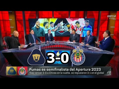 TREMENDO BAILE DE PUMAS VS CHIVAS Confirman Salida De Alexis Vega Y Paunovic No Renovaria