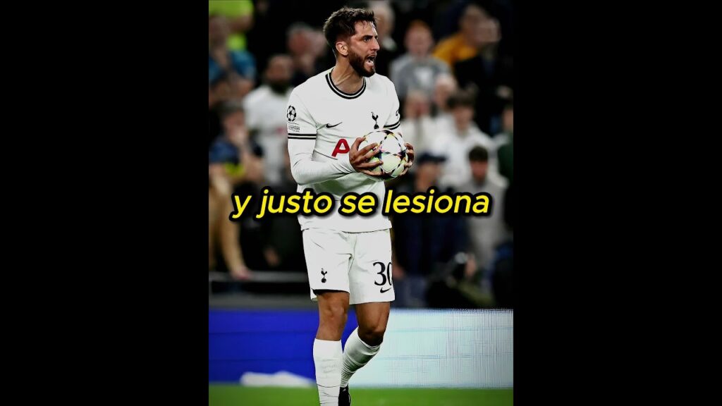 Rodrigo Bentancur se lesionó en la derrota del Tottenham 2-1 #shorts #tottenham #uruguay