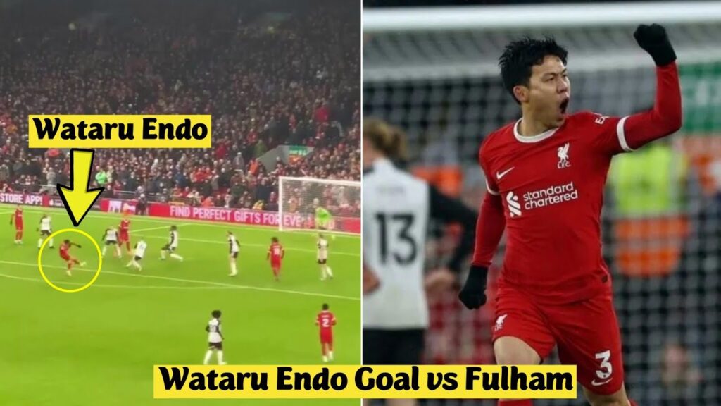 🔥 Wataru Endo Goal vs Fulham