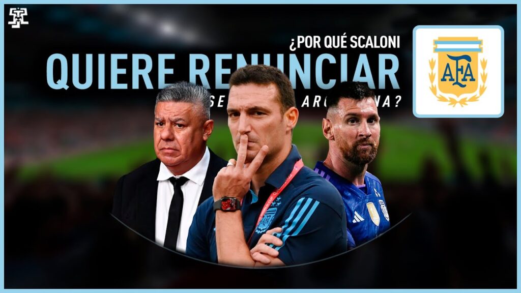 ¿Por qué Scaloni quiere renunciar a la selección Argentina? ¿Por qué Scaloni quiere renunciar a la selección Argentina?