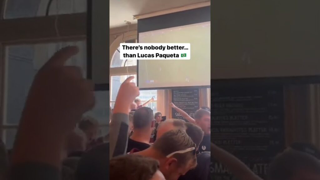 lucas Paqueta's new song | west ham vs chelsea 3rd September 2022