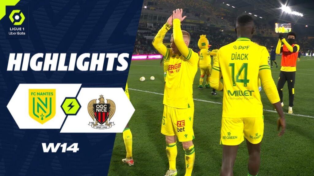 FC NANTES - OGC NICE (1 - 0) - Highlights - (FCN - OGCN) / 2023-2024