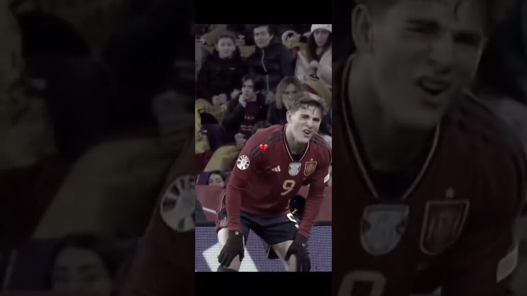 Gavi’s knee injury 😭 #shorts #gavi