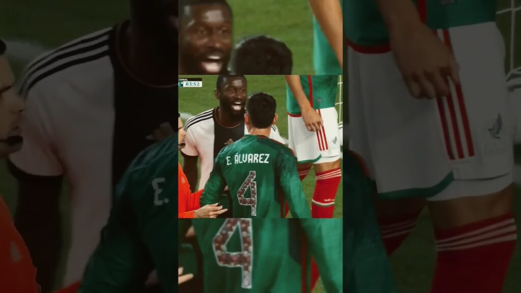Edson Alvarez No Le Tiene Miedo A Alemania🤫🇲🇽 #mexico #futbol #football #ligamx #realmadrid #fight