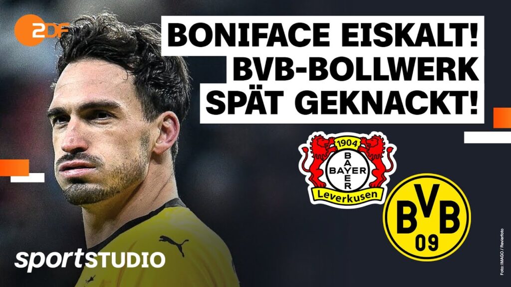 Bayer 04 Leverkusen – Borussia Dortmund | Bundesliga, 13. Spieltag Saison 2023/24 | sportstudio Bayer 04 Leverkusen – Borussia Dortmund | Bundesliga, 13. Spieltag Saison 2023/24 | sportstudio