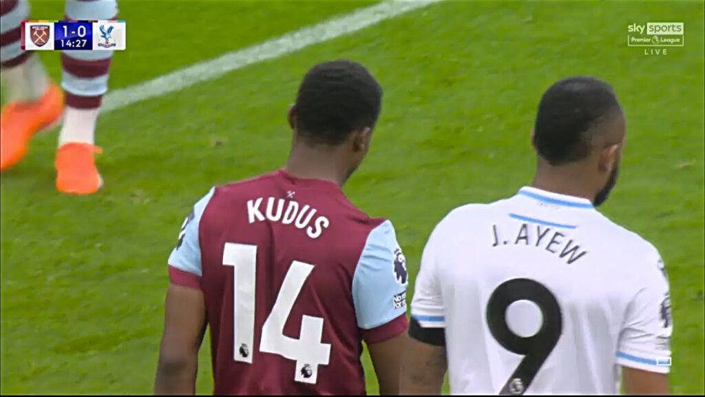 WEST HAM VS CRYSTAL PALACE (1-1) KUDUS GOAL, SEMENYO GOAL VS ASTON VILLA & JORDAN AYEW PLAYER RATING WEST HAM VS CRYSTAL PALACE (1-1) KUDUS GOAL, SEMENYO GOAL VS ASTON VILLA & JORDAN AYEW PLAYER RATING