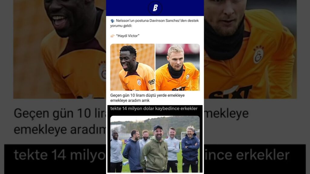 Ne düşünüyorsunuz siz #davinsonsanchez #nelsson #ardaturan