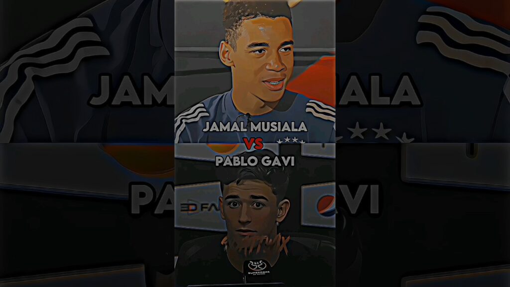 Jamal Musiala 💫 vs Pablo Gavi 😤 || Musiala vs Gavi 😈🔥
