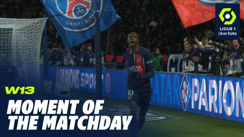 Ousmane Dembélé opens his PSG account with a sensational solo effort ! Week 13 / 2023-2024