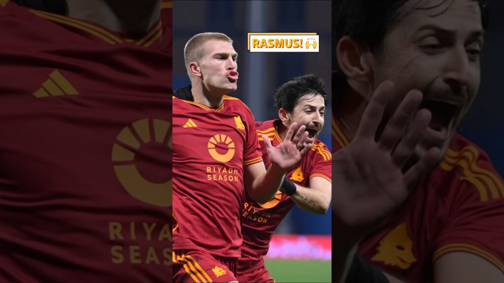 KRISTENSEN! 🐺🇩🇰 #asroma #seriea #goals #dajeroma