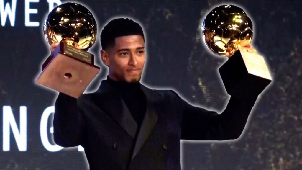 'I want to win EVERYTHING!' | Jude Bellingham speaks after collecting the 2023 Golden Boy award